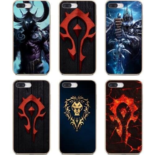 For LG G5 G6 G7 Q6 Q7 Q8 Q9 V10 V20 V30 X Power 2 3 Spirit G2 G3 G4 Mini Wows-World-of-Warcraft Soft Cases Cover