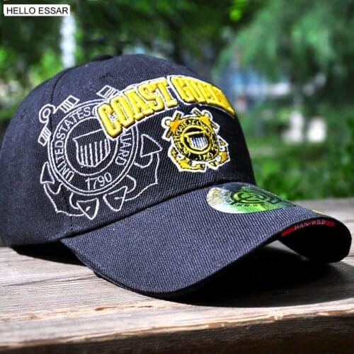NEW Coast Guard fight Hat cap men baseball cap snapback women Golf Sports Hat Cap Outdoors Travel Hats C1165