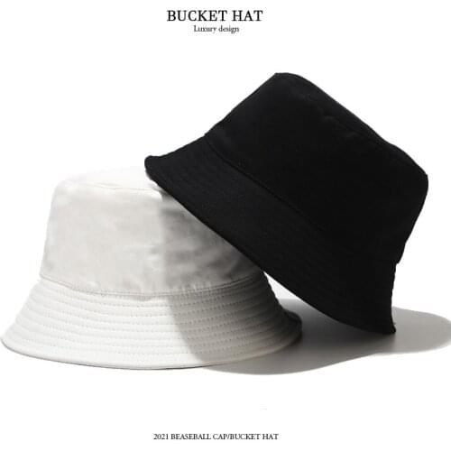 Ins Retro 60cm Bucket Hat Big Head Circumference Summer Double-sided Panama Fisherman Hat Solid Color Simple Sun Protection Cap