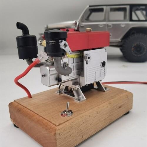 Rc Car Mini CNC Metal Gasoline Engine Single Cylinder Nitro Motor For Remote Control Cars Rc Truck Toys Tractor Diy Part