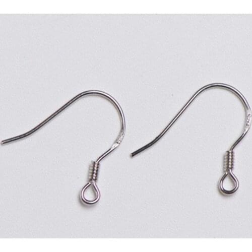 ASHMITA Sterling Earrings Hook Gold Color Ear Wires Hooks Earring For DIY Jewelry Making Finding Component 12 Pair