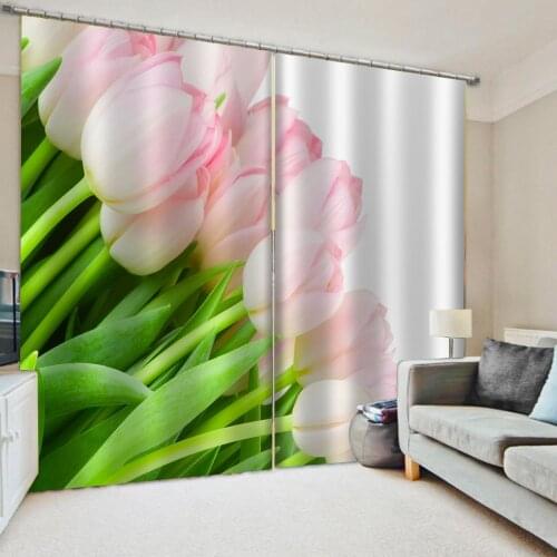 Modern Home Decoration Living Room Curtains 3d flower curtains 3d stereoscopic curtain