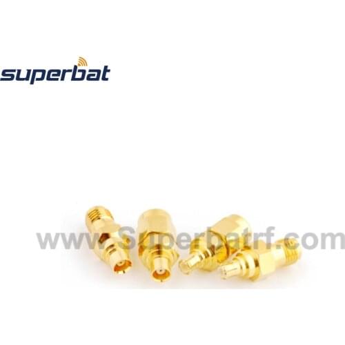 Superbat SMA-MCX Female to Male RF Adapter Kit SMA to MCX 4 type RF Coaxial Connector kit