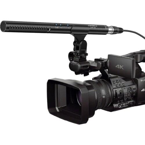 Comica Cvm-Vp3 Microphone Super Cardioid Condenser Photography Interview Video Mic for Canon Nikon Sony Camera Camcorder with 3