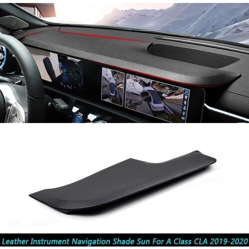 Top!-Car Instrument Navigation Display Screen Shade Sun Board for Mercedes Benz A Class W177 CLA C118 2019-2020