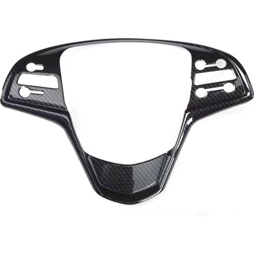 Car Steering Wheel Decoration Bezel Trim Sticker For Cadillac ATSL 2014 2015 2016 2017 New Interior Car Styling