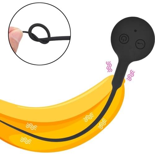 Penis Urethral Plug Vibrator Male Masturbator Urethra Stimulation Prostate Massager Sex Toys For Men Urethra Dilators Butt Plug