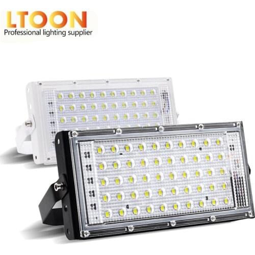 Waterdichte Ip65 Led-schijnwerper 50W AC 220V 240V Spotlight Outdoor Tuin Verlichting Led Reflector licht Werpen schijnwerpers