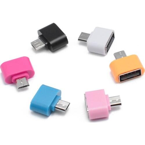 1pc/ 2pcs Micro USB to USB Converter Mini OTG Cable USB OTG Adapter for Tablet PC Android