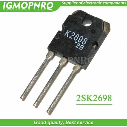 5PCS 2SK2698 K2698 TO-3P 15A500V MOS field effect transistor new original