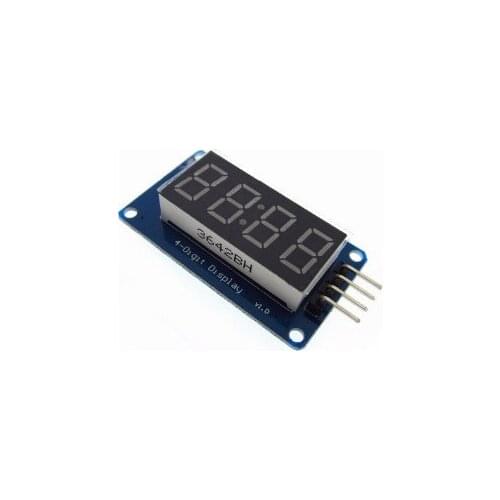 5PCS 4 Bits Digital Tube LED Display Module With Clock Display TM1637