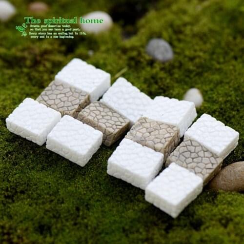 5pcs Micro landscape Stone Stairs Miniature Fairy Garden Home Houses Decoration Mini Craft Micro Landscaping Decor Accessories