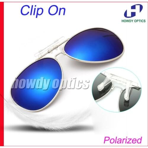 Free Shipping 10pcs CO14 Glasses Eyeglasses Sunglass Polarized Clip On Sunglasses Eyewear Clip On -8optional colors