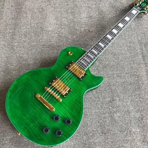 Free delivery, rosewood fingerboard, tiger maple top Electric guitar , high quality electric guitar