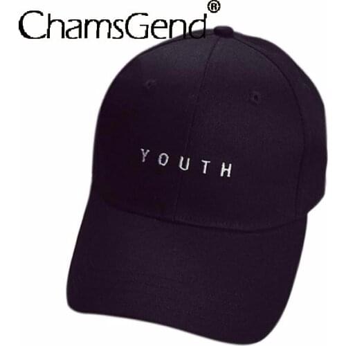 Baseball Cap Embroidery YOUTH Letter Summer Hat Unisex Women Men Casual Snapback Black White Baseball Caps 2185 Drop Shipping