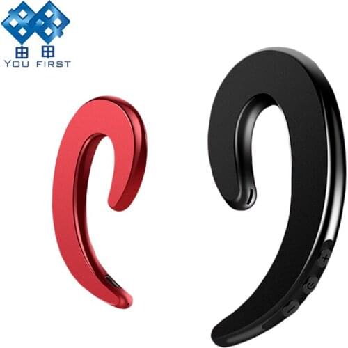 YOU FIRST Bluetooth Earphone Wireless Headphones With Mic Ear Hook Auriculares Headset Bluetooth For Phone iPhone Xiaomi LG