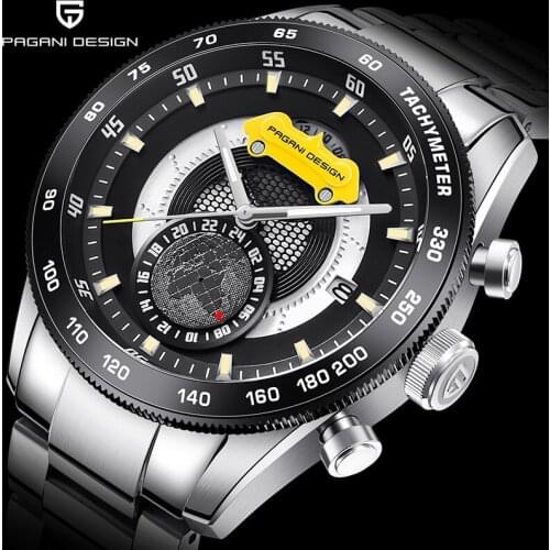 2021 Moderno Top Quartz Watches Mechanical Automatic Watch Mens Sports Clock Luxury Leather Pilot WristWatches Relojes Hombre