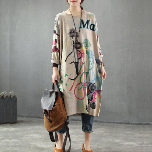 Модные вязаные платья Fairynatural China At AliExpress