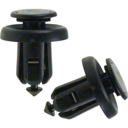 Push Type Retainer W/Metal Insert 91505-S9A-003 20 Front Bumper Clip For Honda Push-Type Retainer With Internal Metal Insert