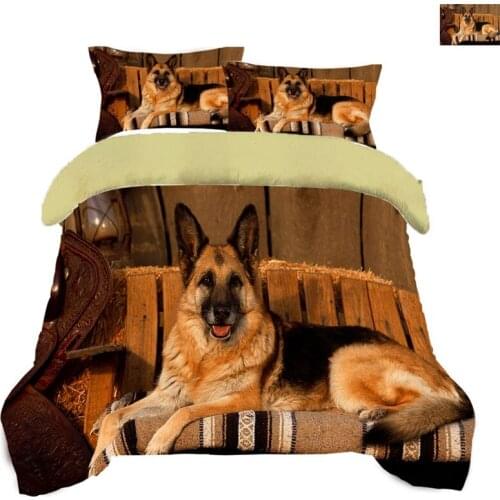 Bedding Set Duvet Cover Set Pillowcase Bedding New 3D dog Printing Bedclothes Bedding Decor Comfortable Bedding Sets