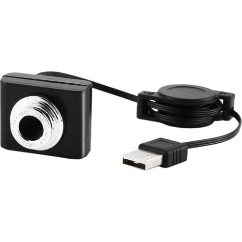 8 Million Pixels Mini Webcam HD Web Computer Camera with Microphone for Desktop Laptop USB Plug and Play for Video Calling