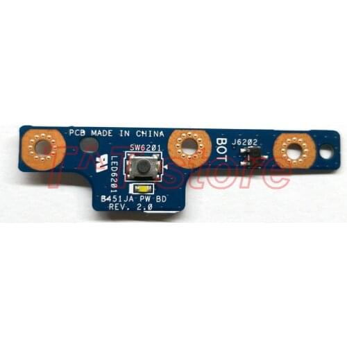 New original FOR ASUS B451J B451JA power botton board PW BD REV 2.0 free shipping