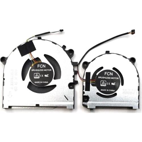 New For Lenovo ThinkBook 13s-IML 13s-IWL Laptop CPU + GPU Cooling Fan DFS5K123043630 FLDU DFS150305180T FL05 DC 5V