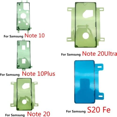 Back Battery Rear Cover Adhesive Sticker For Samsung S20 Plus Ultra A50 A505 A3 A5 A7 2017 A320 A520 A720 / A8 Plus 2018 A530