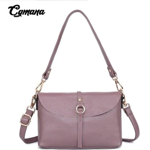 Crossbody Bags for Women 2020 Genuine Leather Women Designer Shoulder Bag Messenger Bag Solid Bolsa Femininas Purses and Handbag