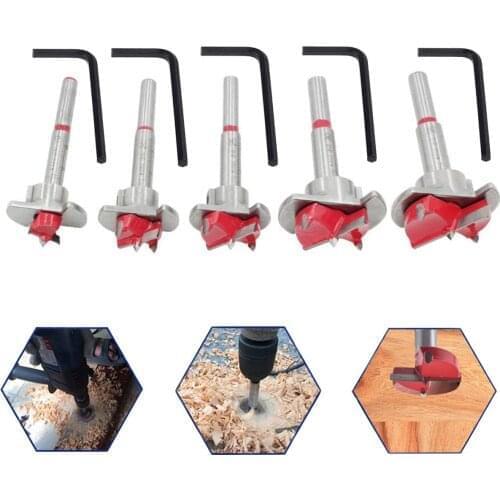 1pc Diameter 15,20,25,30,35mm Adjustable Carbide Drill Bits Hinge Hole Opener Boring Bit Tipped Adjustable Carbide Drill Bits