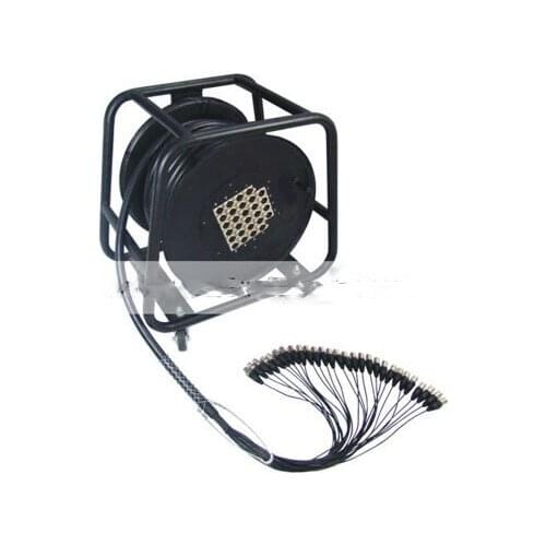 High quality KL 28 Channel 24+4 100' (30 Meter) Snake Cable on Reel-Compatible