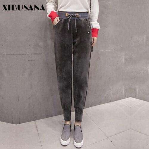 Женские утепленные брюки XIBUSANA China At AliExpress