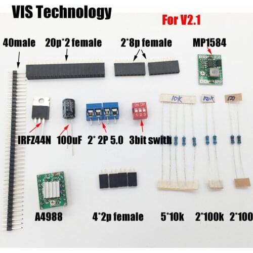 1set Component for Nanodlp shield V2.1/V2.2 PCB for SLA Nano printer Thingiverse TOS