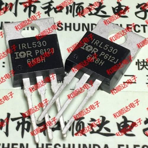 10pcs/lot IRL530 New Spot TO-220 100V 14A