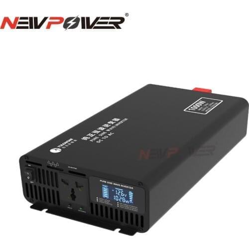 1000W 1.5KW Combined Charger Pure Sine Wave Inverter CPU 12V 24V 36V 48V 60V 72V DC TO AC 100V 110V 220V 230V car Power Inverter