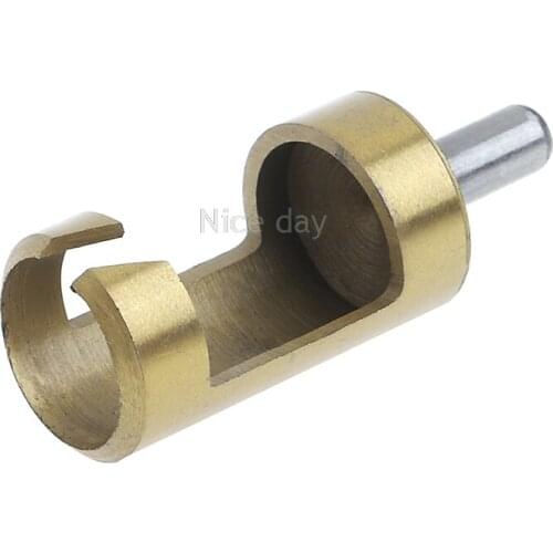 4Pcs 1/4" Rod Titanium Barrel Plug Drill Cutter Cork Spike Hole Saw Wood Tool F16 20 Dropship