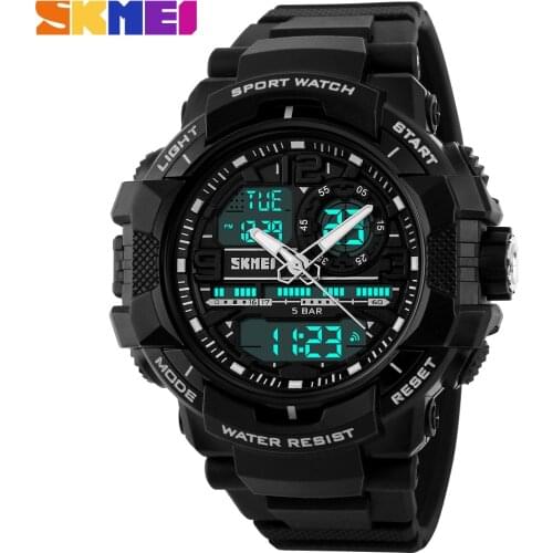 SKMEI Mens Sport Watch Men Digital Quartz Waterproof Multifunction Outdoor Casual LED Wristwatch relogio masculino