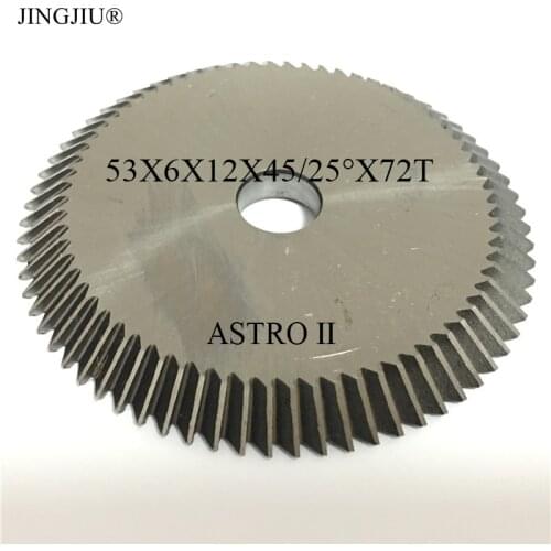 Milling Cutter ASTRO II (53x6x12)in HSS for KIS Key Cutting Machine