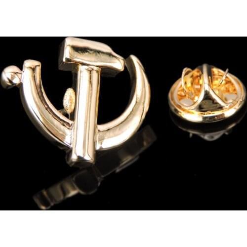 Peoples Republic of China Party emblem Brooch new fashion jewelry mens and womens shirts clothing suit LAPEL BADGE PIN gift