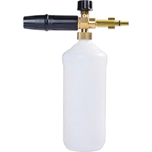 High Pressure Soap Foam Snow Lance Foam Nozzle Adjustable Foam Cannon Generator Adapter Car Pressure Washer