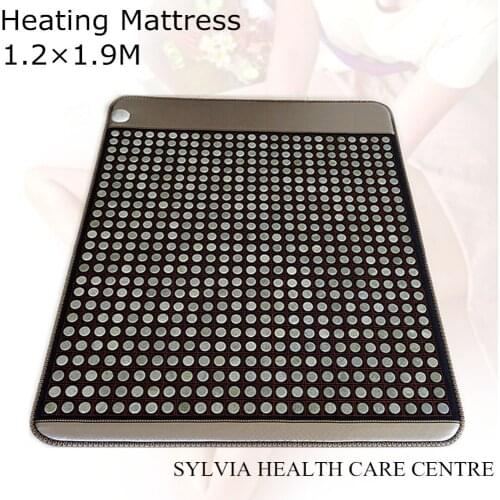 Beauty health care new products! Heating Tourmaline Jade Products Korea Thermal Jade Mattress free sleep eye cover 1.2X1.9M