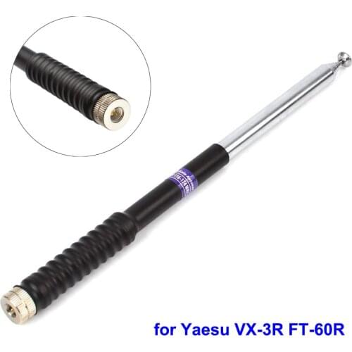 Telescopic Antenna FP10120 SMA Male VHF 136-174MHz for Yaesu VX-3R FT-60R VX-8D VX-2R UV-3R PX-2R TH-UV3R ZT-2R Accessories