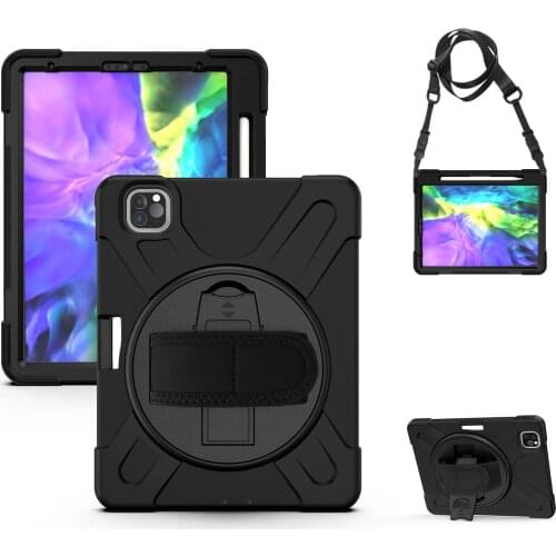 Shockproof Armor Heavy Tablet Case For iPad Pro 11” 2020 Case Protective Rugged Duty Stand Tablet Case For iPad Pro 2020 Cover