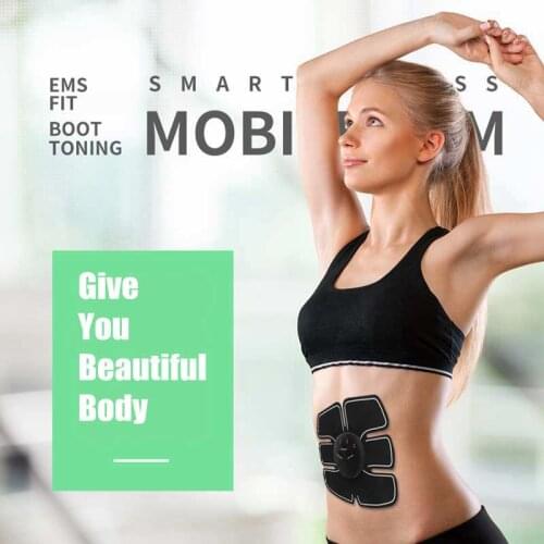 EMS Hip Trainer Muscle Vibrating Exercise Stimulate Machine Fitness Equipment 6 Modes Body Slimming Shaper Machine Workout