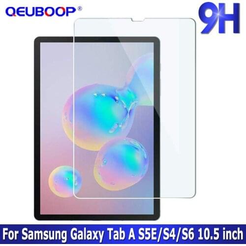 9H Tempered Glass For Samsung Galaxy Tab S6 S5e 10.5 2019 glass Tab S4 10.5 2018 Screen Protector For Tab S 5E S 6 S4 10.5 inch