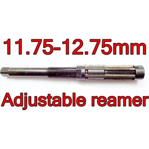 11.75-12.75mm 1pcs HSS Adjustable reamer Hand reamers drill The lathe tools Free shipping