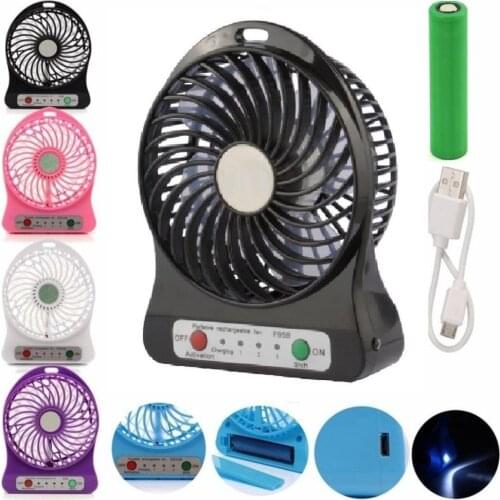 3-Stage Charged Table Top USB Mini Portable Ventilator Fan Durable Battery 800 mAh Perfect Coolness made in turkey