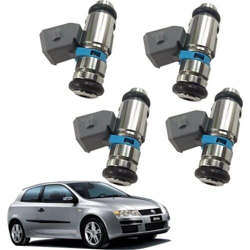 4PCS Fuel Injector for CITROEN SAXO FIAT BARCHETTA BRAVA MAREA PUNTO STILO PEUGEOT106 IWP006 75112006 198499 60657179 9627771580