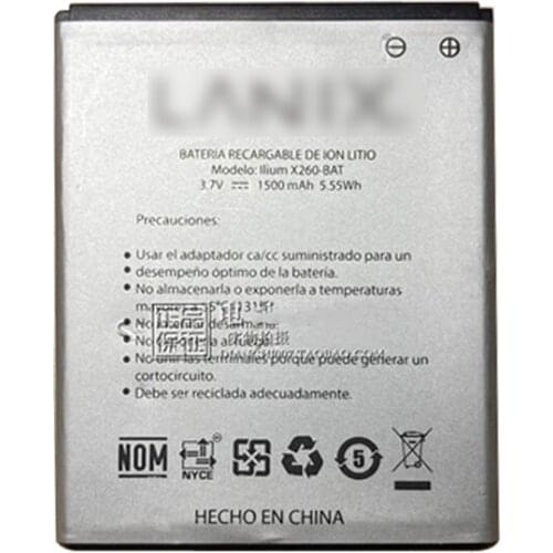 3.7V 1500mAh 5.55Wh battery for LANIX llium X260-BAT