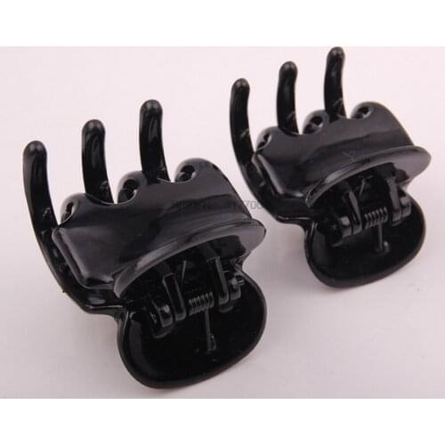 DHL 500pcs Hair Claw Clips For Thick Hair Plastic Ponytail Holder Salon Tool Crab For Hair Summer Headwear